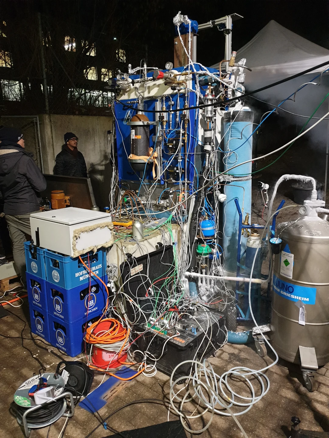 Test stands often require hundreds of actuators and sensors.