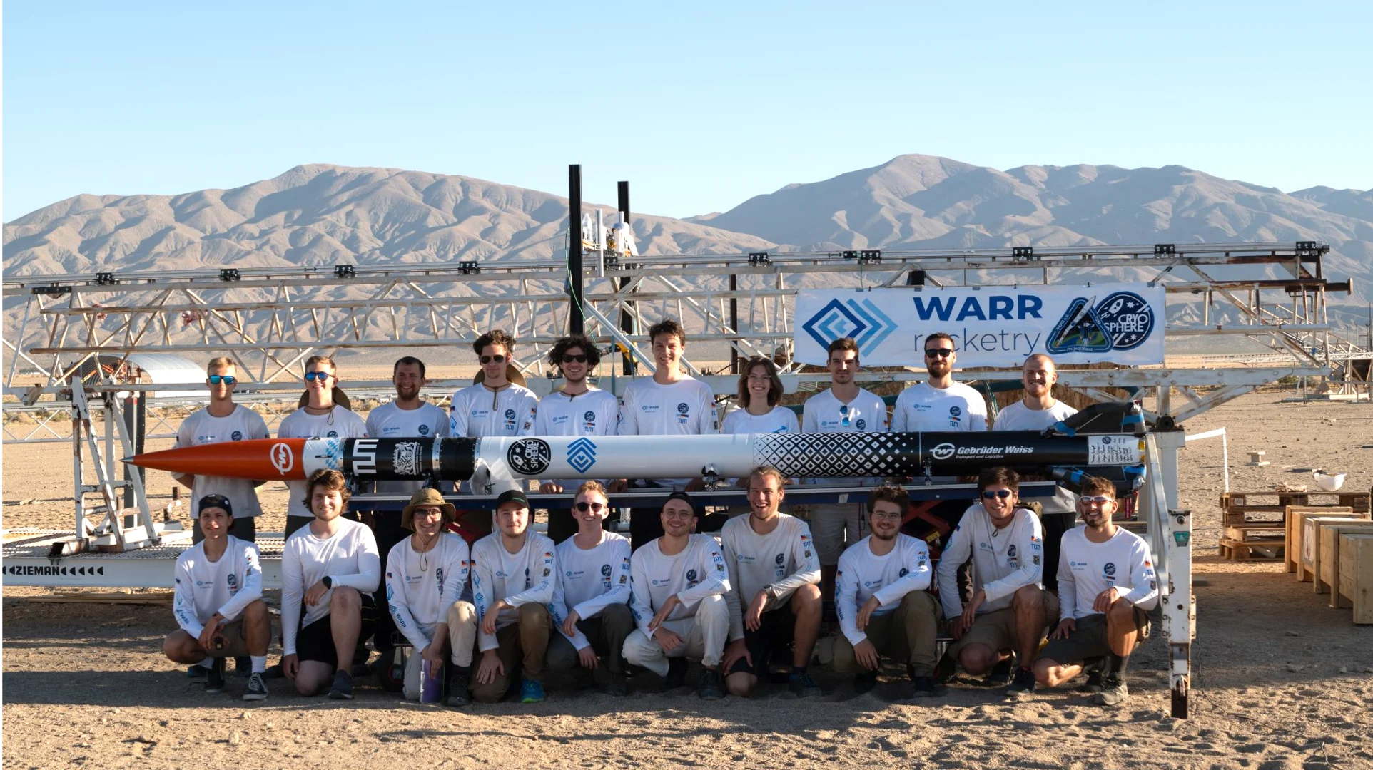 Duneo Team participation in WARR Rocketry Cryosphere Launch 2023.